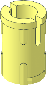 Technic Friction Pin 1.0 without Base Collar
