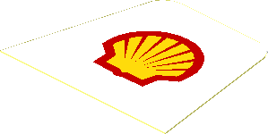 =Sticker Minifig Torso with Shell Logo 1971