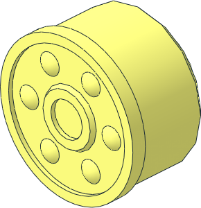 ~Duplo Wheel Rim 11 x 17