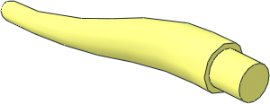 Animal Cow Horn  2.25L