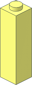 Brick  1 x  1 x  3