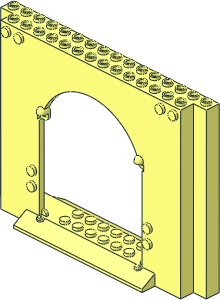 Panel  4 x 16 x 10 with Gate
