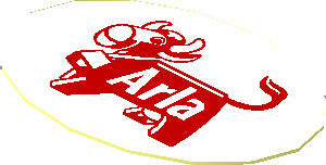 Sticker  0.9 x  1.3 Oval with Arla Dairy Logo