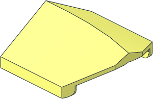 Slope Brick 31  2 x  2 Double, Curved