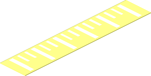 Sticker  3.5 x  0.7 with White Plimsoll Lines