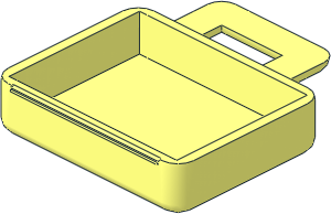 ~Duplo Suitcase with Smooth Surface, Female Half