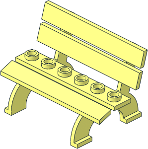 Fabuland Bench