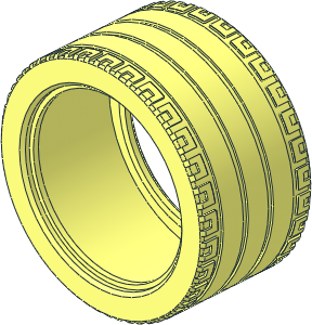 Tyre 44/ 22 x 62 ZR