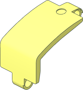 Technic Panel Bent  4 x  5 x  3