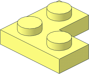 Plate  2 x  2 Corner