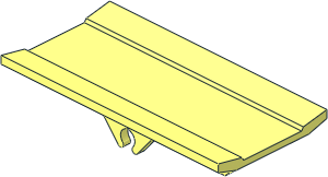 Hinge  6 x  3 Radar/Blade/Spoiler/Panel
