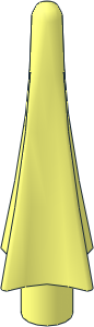 Spike  2.4L with  4 Fins with Bar  0.4L
