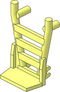 Minifig Hand Truck