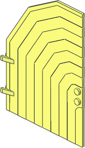 Door  1 x  9 x 11