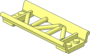 Train Track Roller Coaster Straight  4 x  8