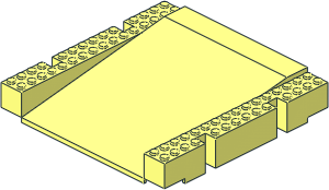 Platform 16 x 16 x  2 & 1/3 Ramp