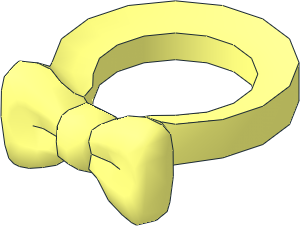 Minifig Bowtie