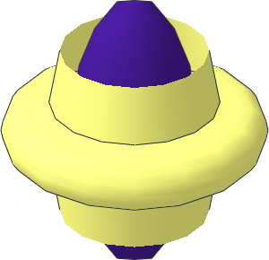 ~Hose Flexible 10L Middle Segment with Medium Lilac Core Radius  3
