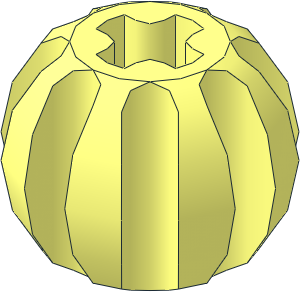 Technic Ball with Grooves