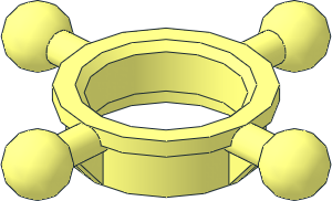 Technic Helicopter Rotor Holder