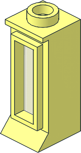 Window  1 x  1 x  2 Classic with Long Sill (Complete)