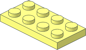 Plate  2 x  4