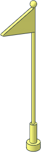 Antenna  8H with Flag
