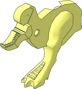 ~Animal Dinosaur Body Tyrannosaurus Rex - Left Side