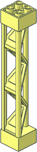 Support  2 x  2 x 10 Girder Triangular