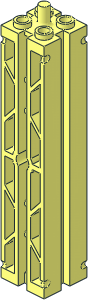Support  2 x  2 x  8 Girder