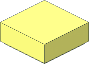 Tile  1 x  1 with Groove