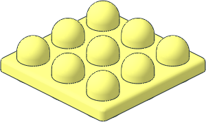 Duplo Primo Plate  3 x  3