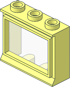 Window  1 x  3 x  2 Classic with Short Sill (Complete)
