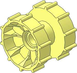 Technic Tread Sprocket Wheel