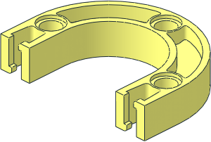 Znap Beam Curved  3 Holes