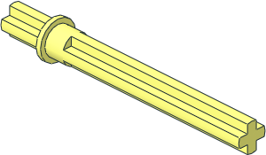 Technic Axle  5.5 with Stop