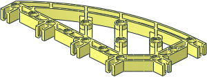 Znap Beam Curved 14 Holes
