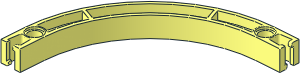 Znap Beam Curved  2 Holes