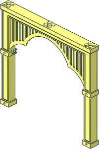 Scala Arch 22 x  2 x 16  1/3