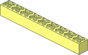 Scala Support Beam  2 x 18 with Connectors