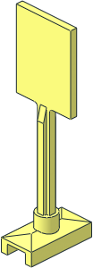 Roadsign Rectangular Tall