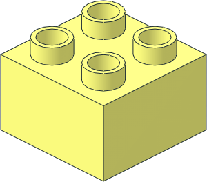 Duplo Brick  2 x  2