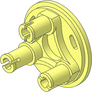 ~Technic Steering Wheel Bearing 3 Pins Wheel Hub