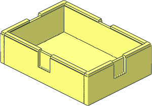Container 44 x 32 x 12 Box Bygglek