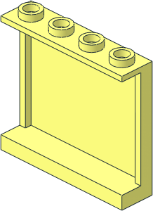 =Panel  1 x  4 x  3 Reinforced