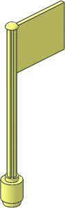 Flag on Flagpole Type 5