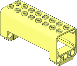Crane Section  3 x  8 x  4 with  6 Pegholes