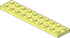 Plate  2 x 10