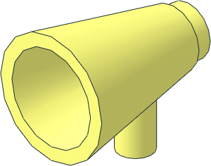 Minifig Megaphone