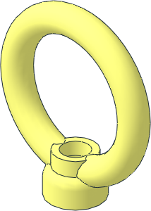 Ring  2 x  2 with Stud Holder